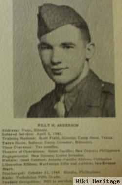 Billy H Anderson