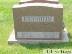 Paul O. Kronheim