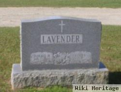 Donald M. Lavender