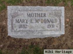 Mary Elizabeth Maidlow Mcdonald