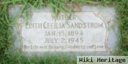 Edith Cecilia Bragg Sandstrom