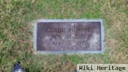 Hilah Cordelia "cordie" Cavin Henard