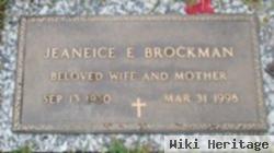 Jeaneice Brockman