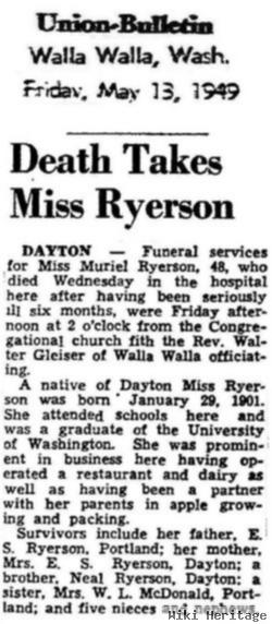 Muriel Ryerson