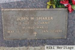 John W "jack" Sharer