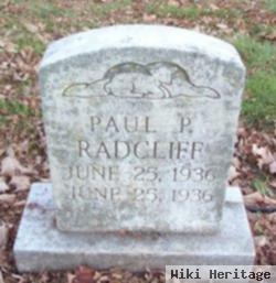 Paul P Radcliff