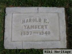 Harold Eumberged Yambert