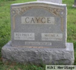 Mayme A. Cayce