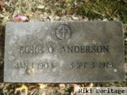 Elsie O Anderson