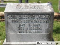 John Greening Brumby, Sr