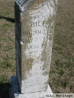 William R. "bill" Highnote