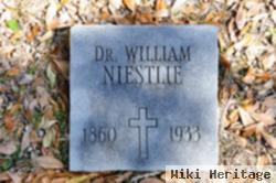 Dr William Niestlie