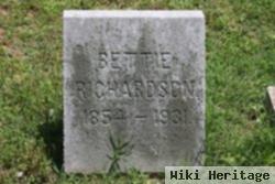 Mary Elizabeth "bettie" Mcgehee Richardson