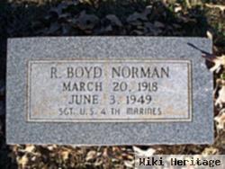 R Boyd Norman