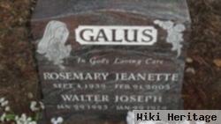 Walter Joseph Galus