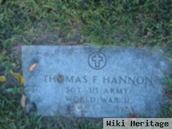 Thomas E Hannon