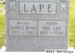 Agnes F. Hover Lape