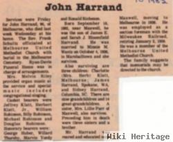 John Herbert Harrand