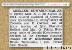 1Lt Edward Charles Mueller