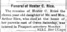 Hester C Rice