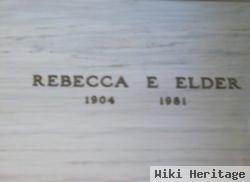 Rebecca E. Elder