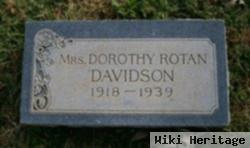 Dorothy Rotan Davidson