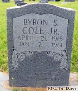 Byron S Cole, Jr