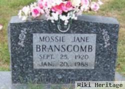 Mossie Jane Branscomb