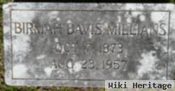 Birmah Grace Davis Millians