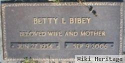 Betty L Bibey