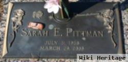 Sarah E. Pittman