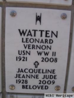 Leonard Vernon "vern" Watten