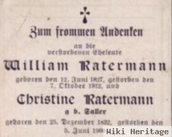 William Ratermann