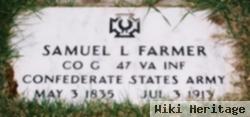 Pvt Samuel L Farmer