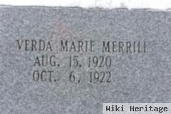 Verda Marie Merrill