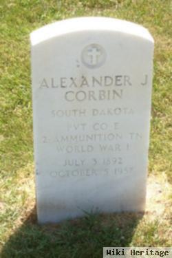 Alexander J. Corbin