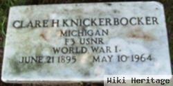 Clare Henry Knickerbocker