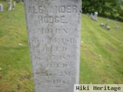 Alexander Hodge