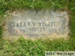 Clara F Winterstein