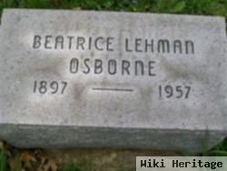 Beatrice Lydia Lehman Osborne