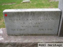 Herbert Grant Peterson