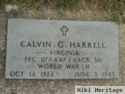 Calvin G Harrell