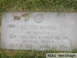 Lloyd Hayes