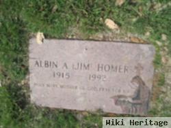 Albin A "jim" Homer