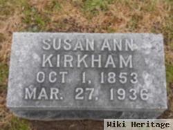 Susan Ann Gooch Kirkham