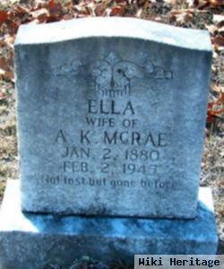 Cora Ella "priss" Wise Mcrae