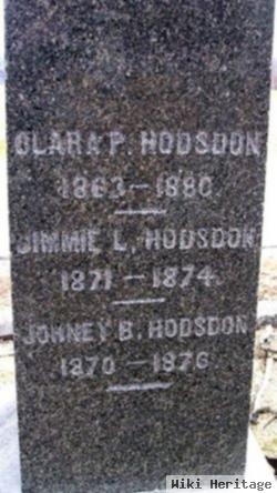 Clara P Hodsdon