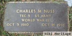 Charles M Nuss