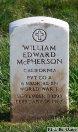 William Edward Mcpherson