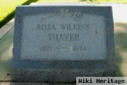 Rosa Wilkins Thayer